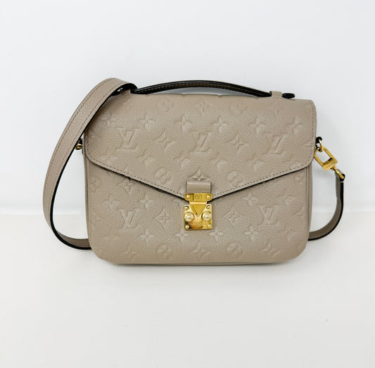 Louis Vuitton Pochette Métis Turtledove Monogram Empreinte