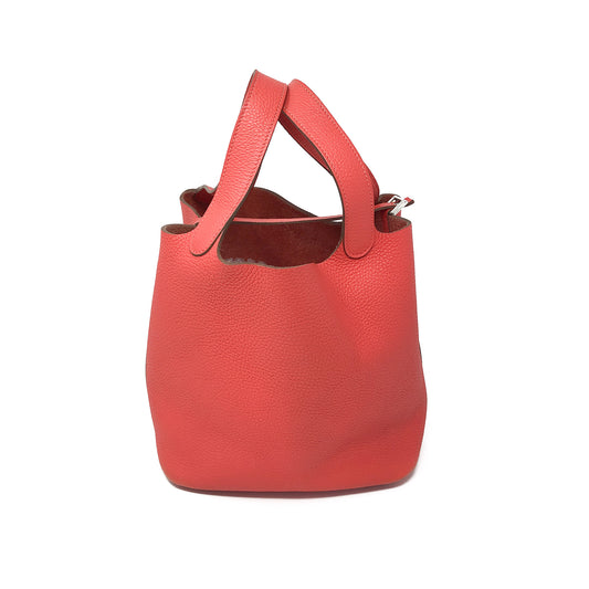 Hermes Rose Jaipur Picotin Lock 22 Bag