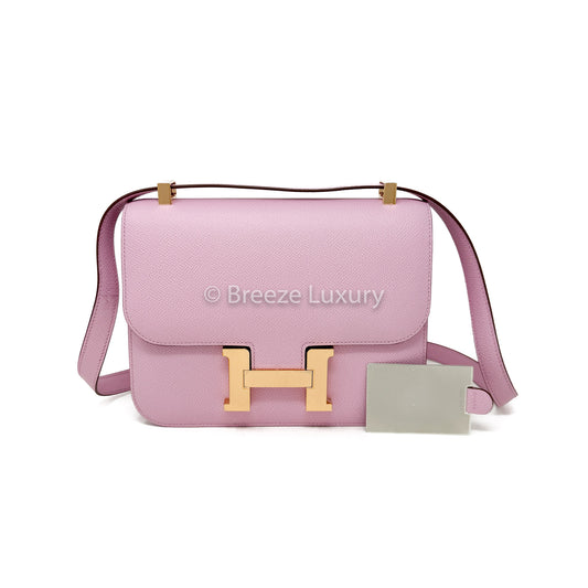 Hermes Epsom Constance 24 Mauve