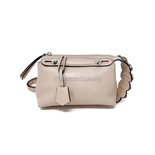 Fendi Boston Calfskin Crystal Croc Tail Mini By The Way