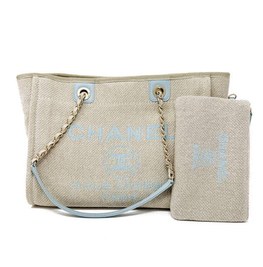 Chanel Medium Deauville Shopping Tote