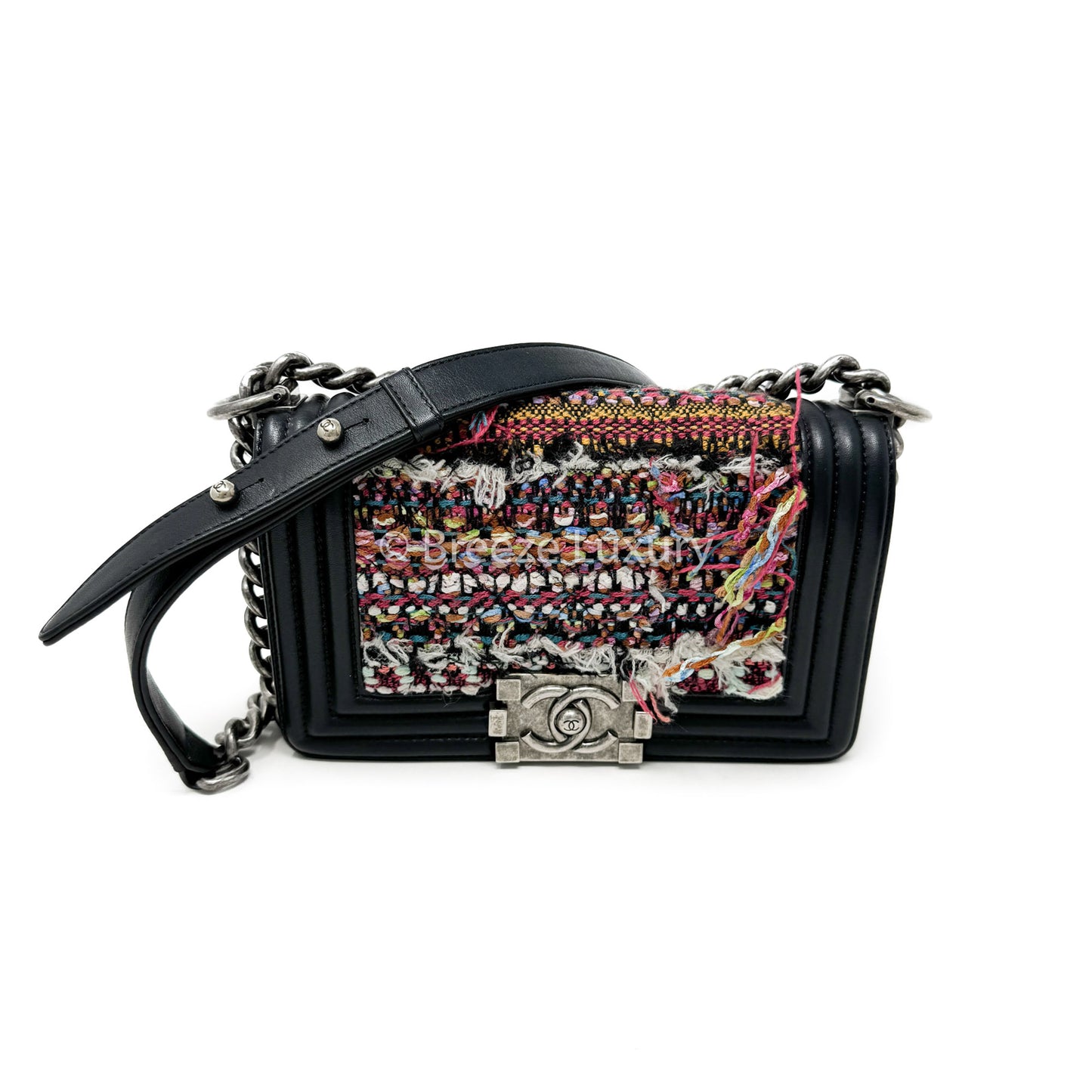 Chanel Small Tweed Boy Bag