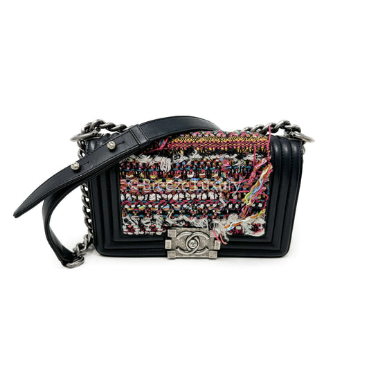 Chanel Small Tweed Boy Bag