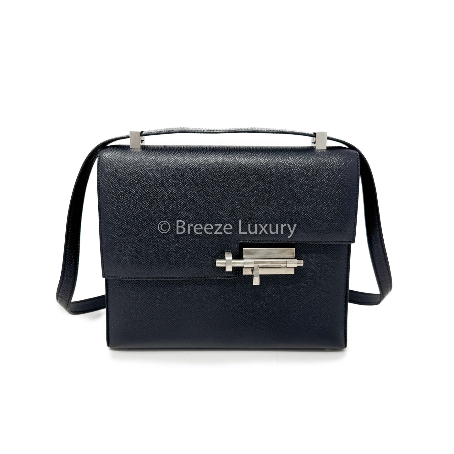 Hermès Epsom Verrou 23 Black