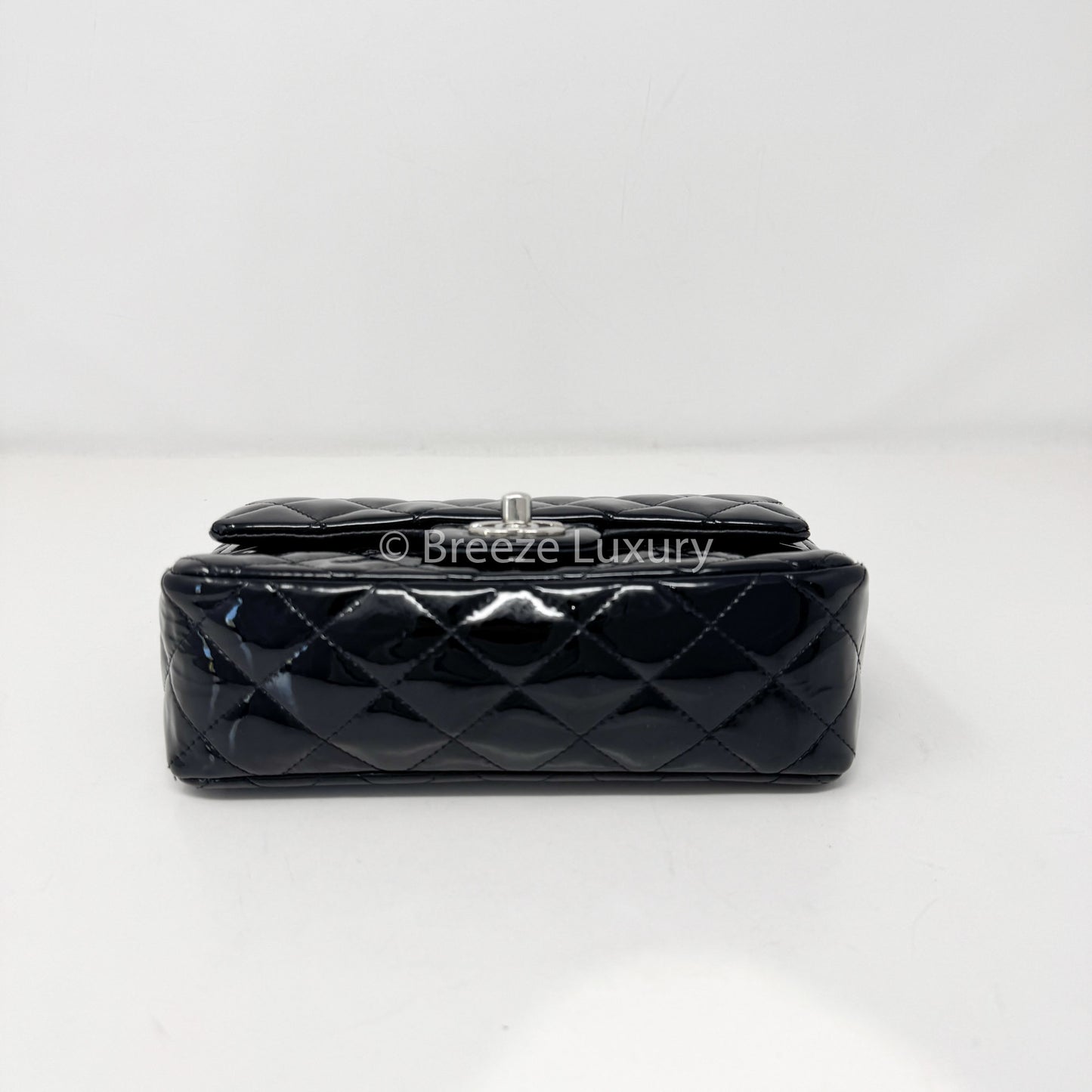 Chanel Patent Mini Classic Rectangular Flap Bag
