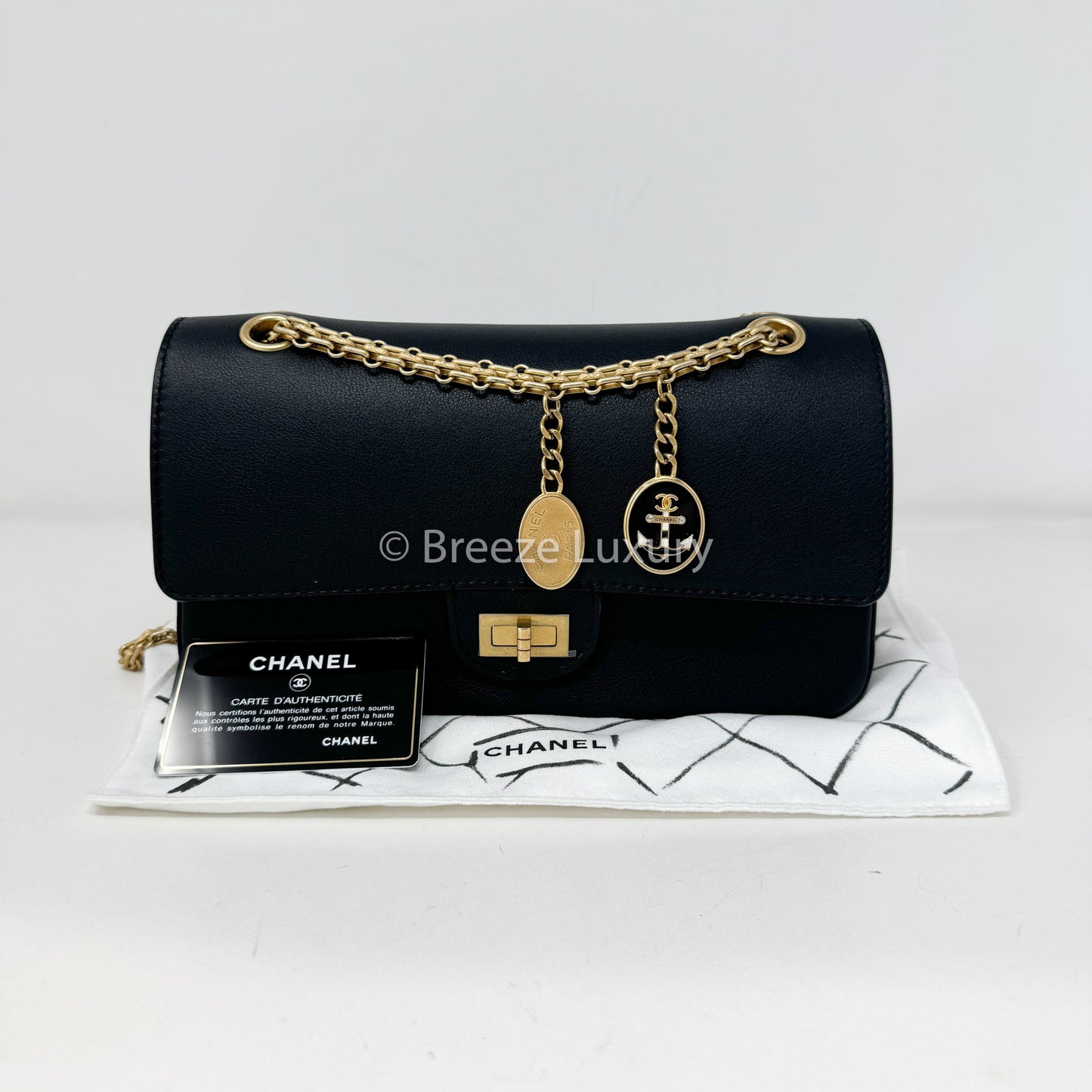 Chanel 2.55 Reissue Classic 225 Double Flap Bag