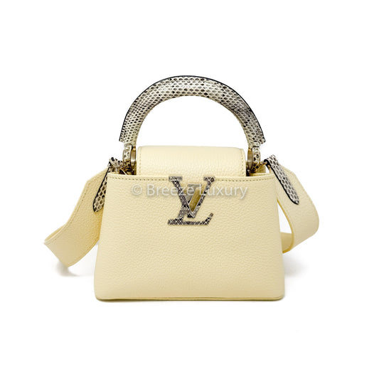 Louis Vuitton Taurillon Mini Capucines