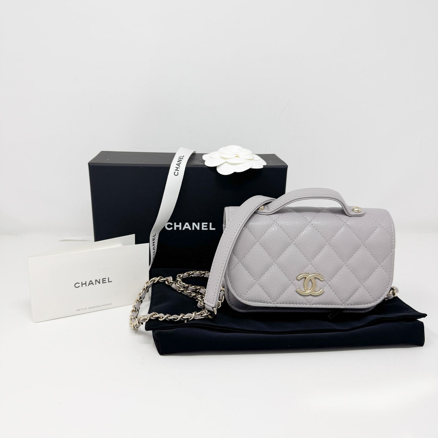 Chanel Mini Business Affinity Clutch on Chain