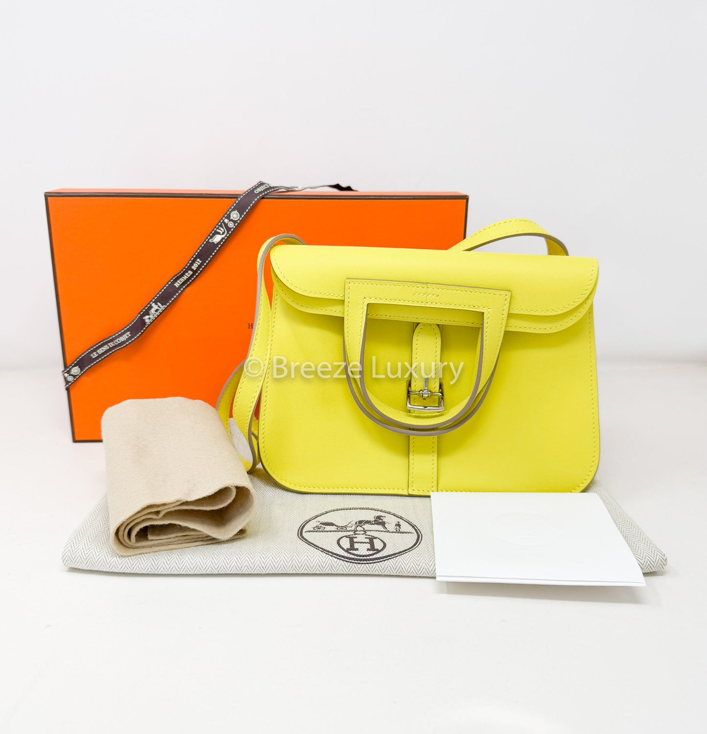 Hermes Lime Halzan 21