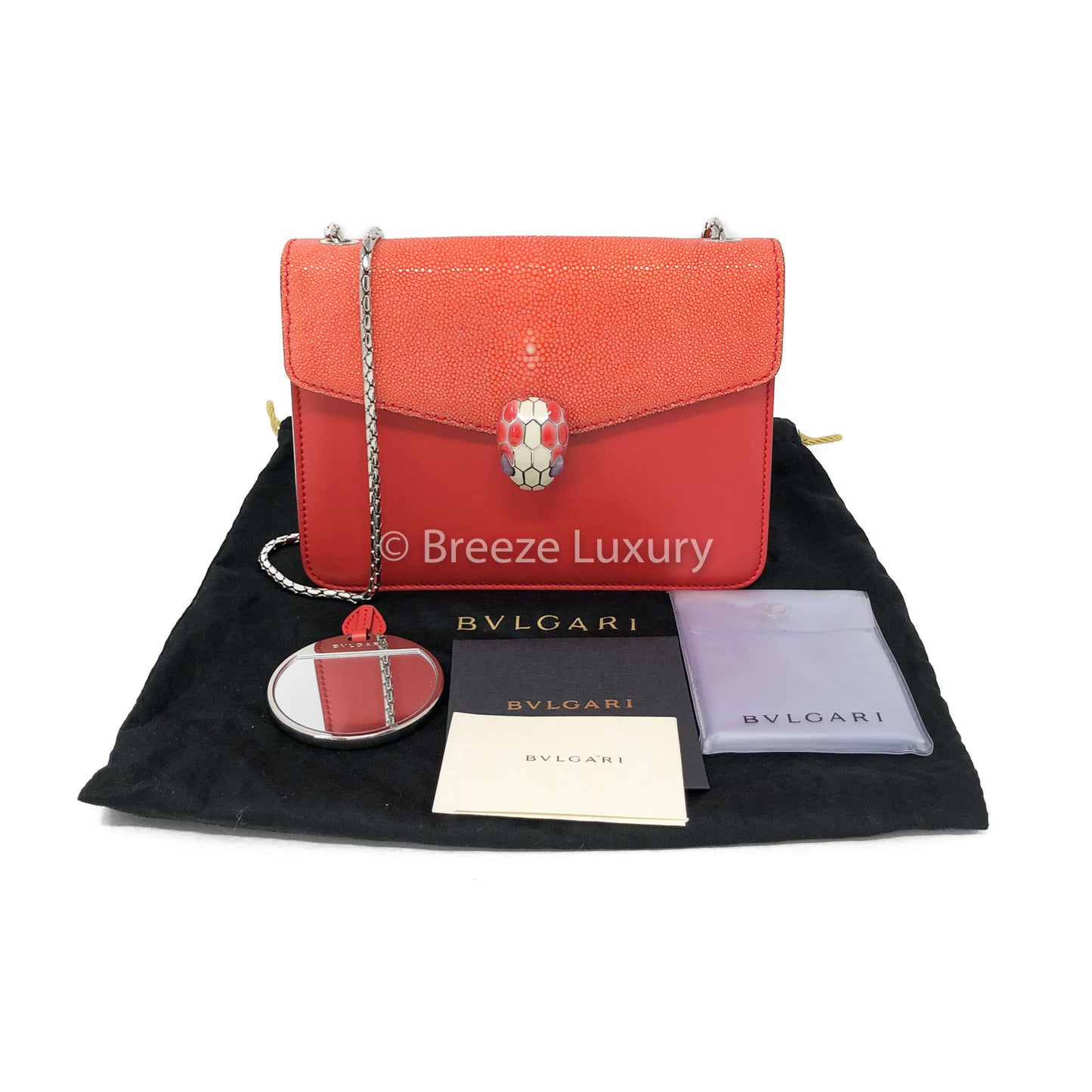 Bvlgari Stingray Serpenti Forever Shoulder Bag