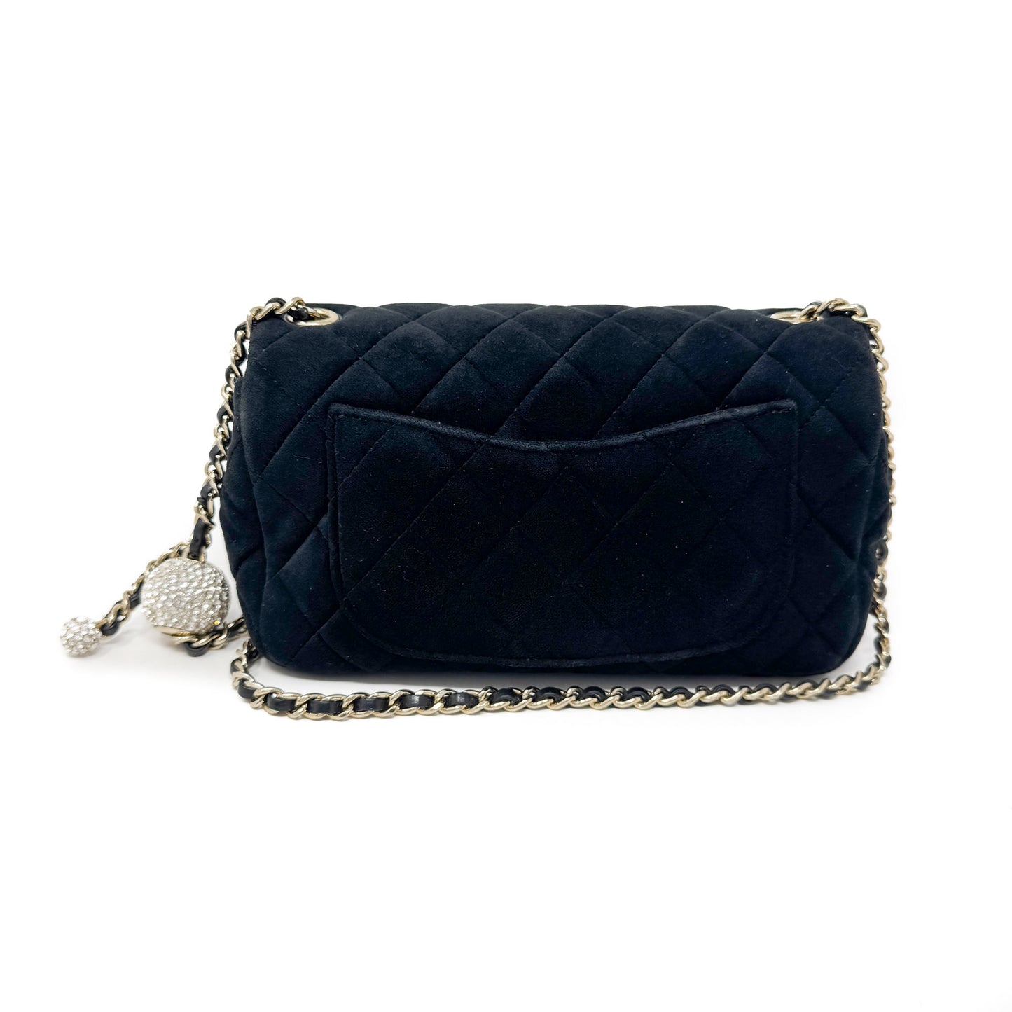Chanel Velvet Mini Rectangular Flap