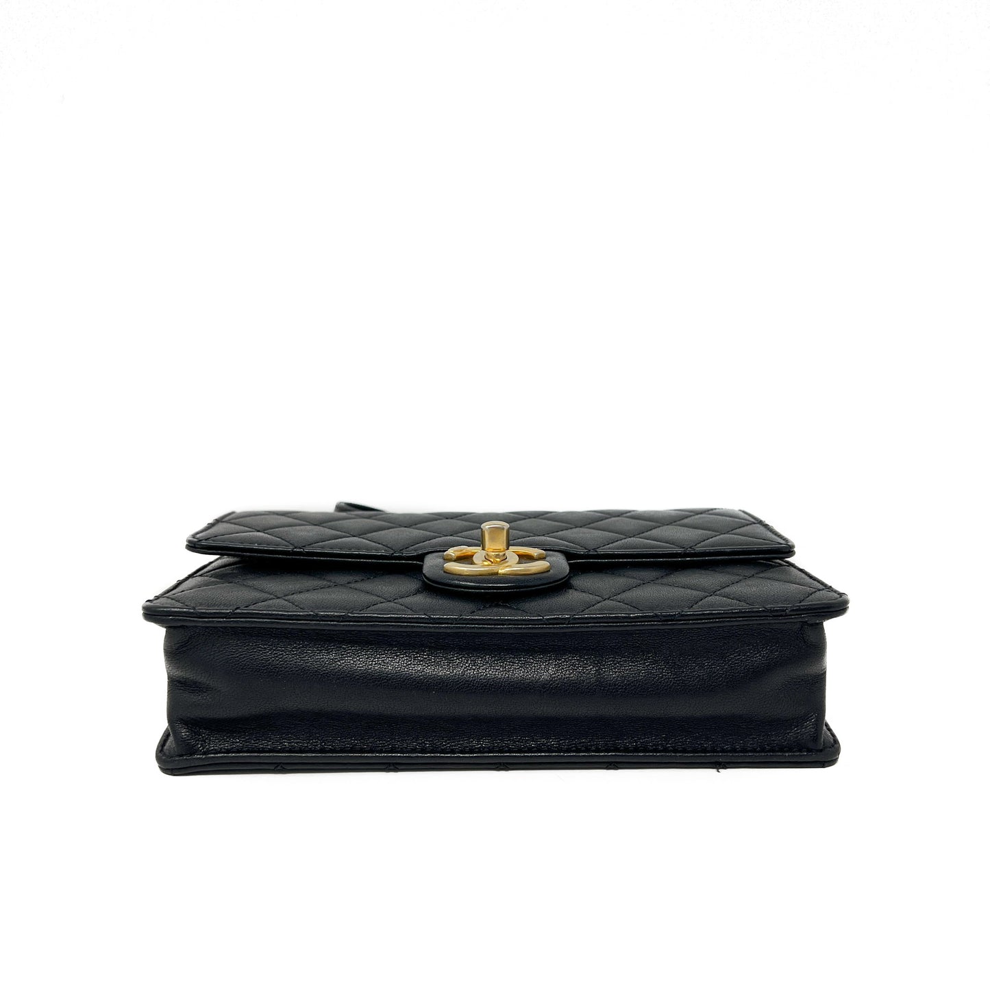 Chanel Small Chic Pearls Flap Black