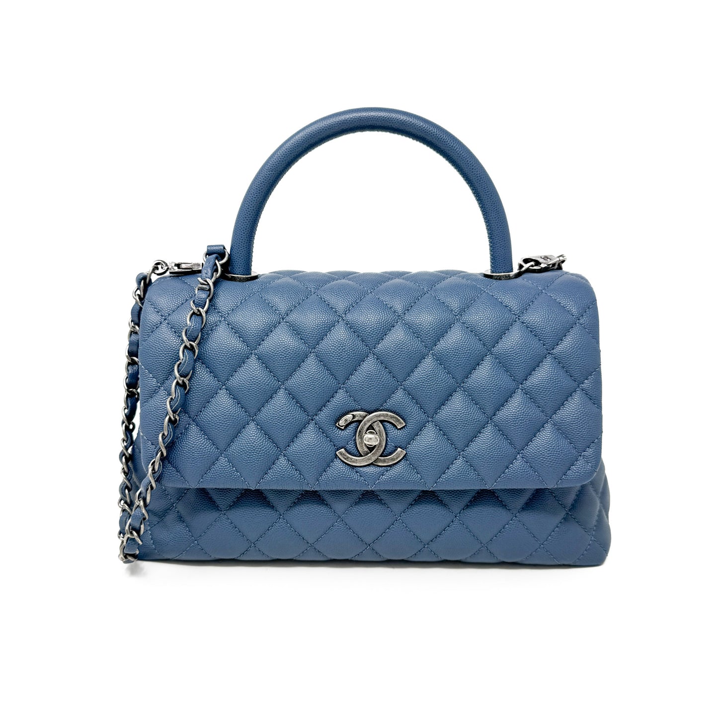 Chanel Caviar Quilted Medium Coco Handle