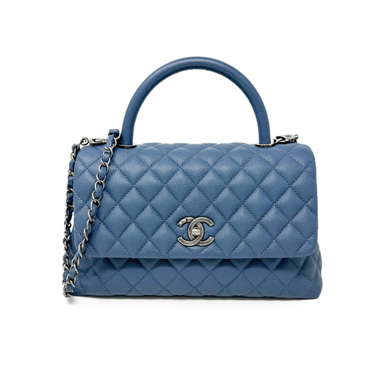 Chanel Caviar Quilted Medium Coco Handle