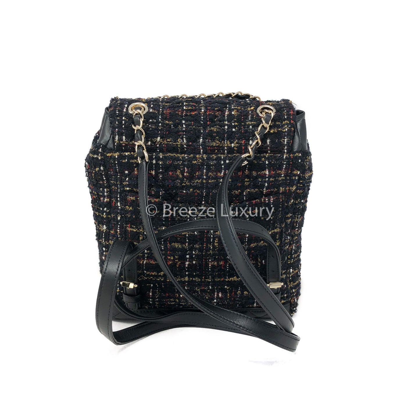 Chanel Small Urban Spirit Backpack Tweed