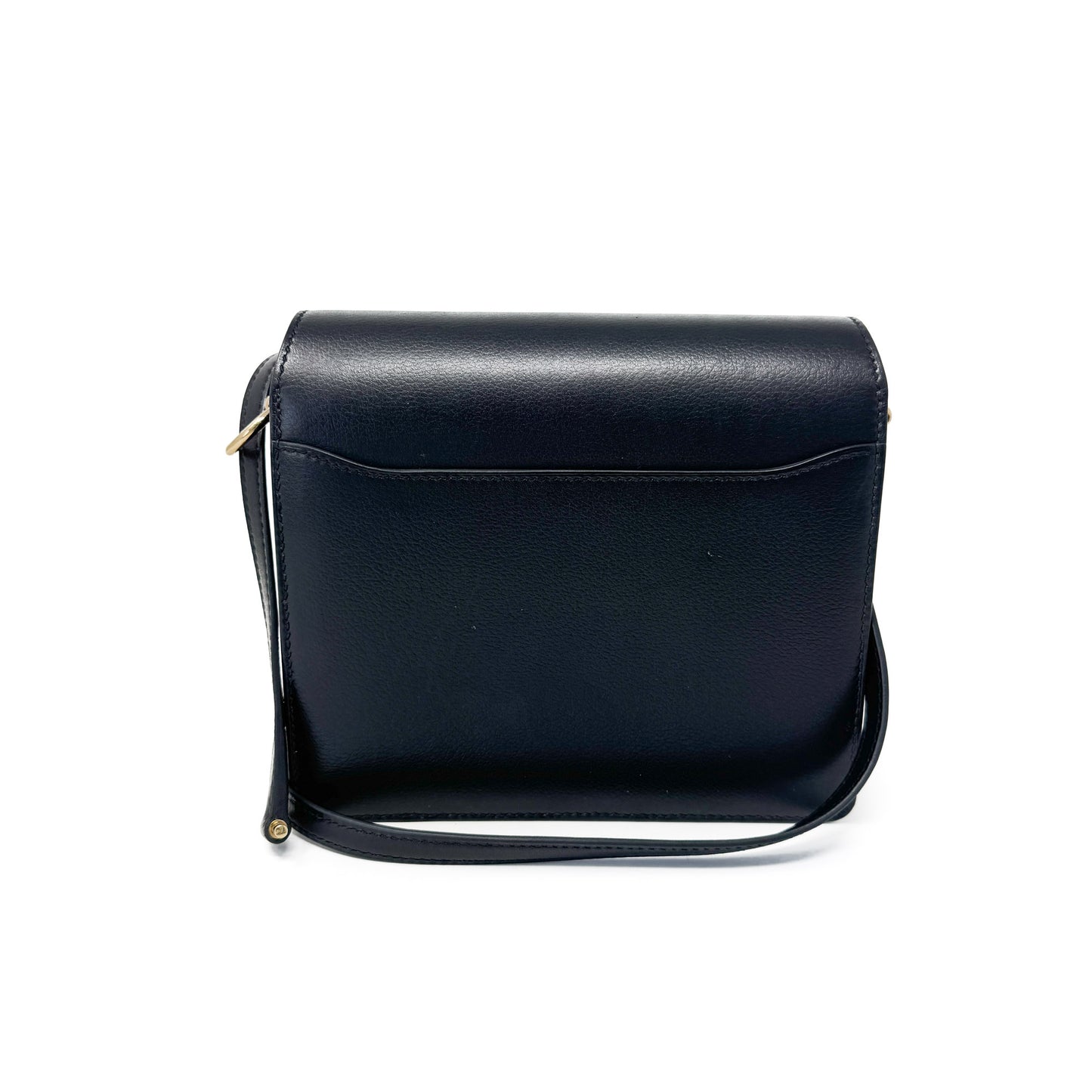 Hermes Black Mini Roulis 18 Shoulder Bag