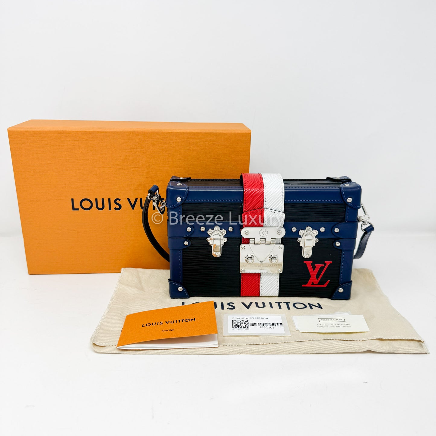 Louis Vuitton Petite Malle Monogram Cross Body Bag