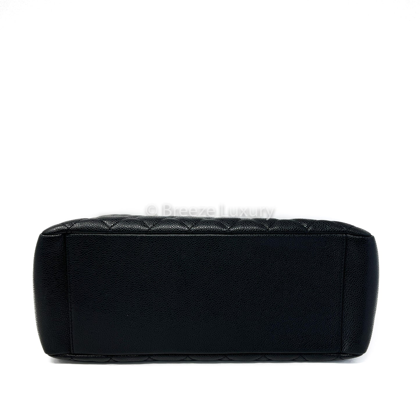 Chanel Black Caviar Grand Shopping Tote