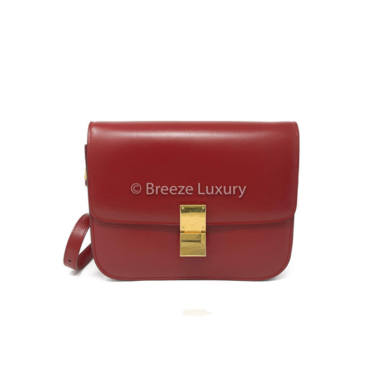 Celine Small Classic Bag in Box Calfskin