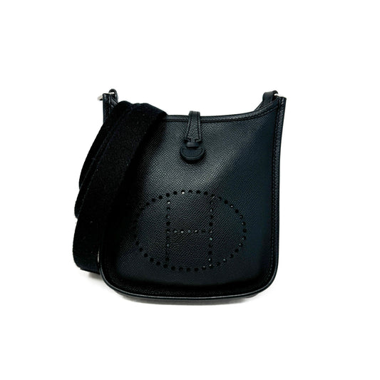Hermes Epsom Noir Evelyn TPM