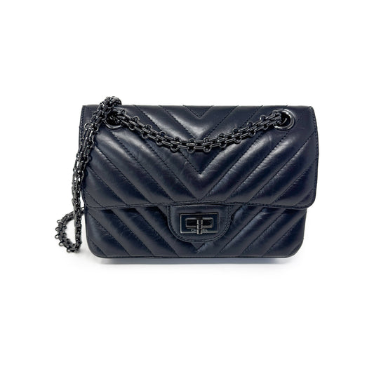 Chanel So Black 2.55 Reissue Mini Flap
