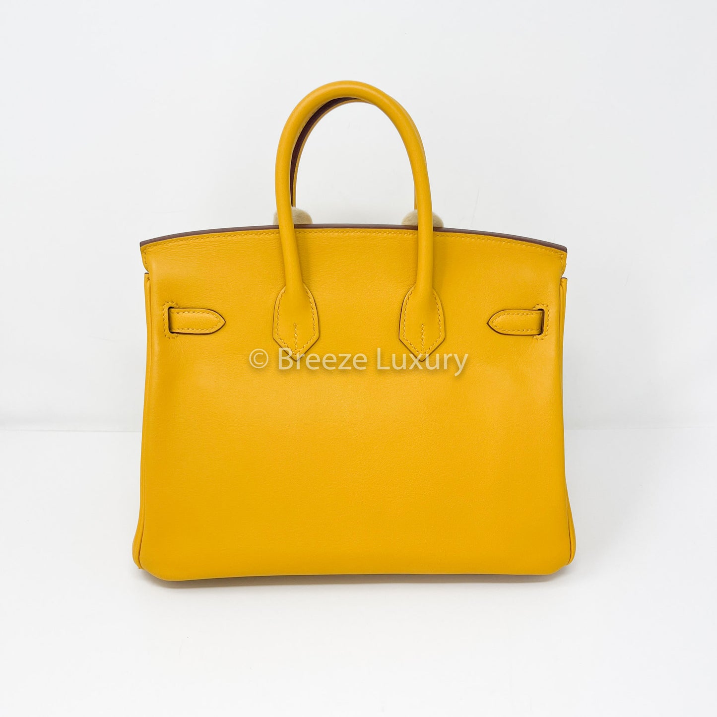 Hermes Swift Birkin 25 Jaune Ambre