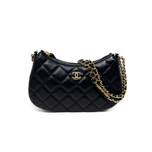 Chanel Hobo Love Chain Shoulder Bag