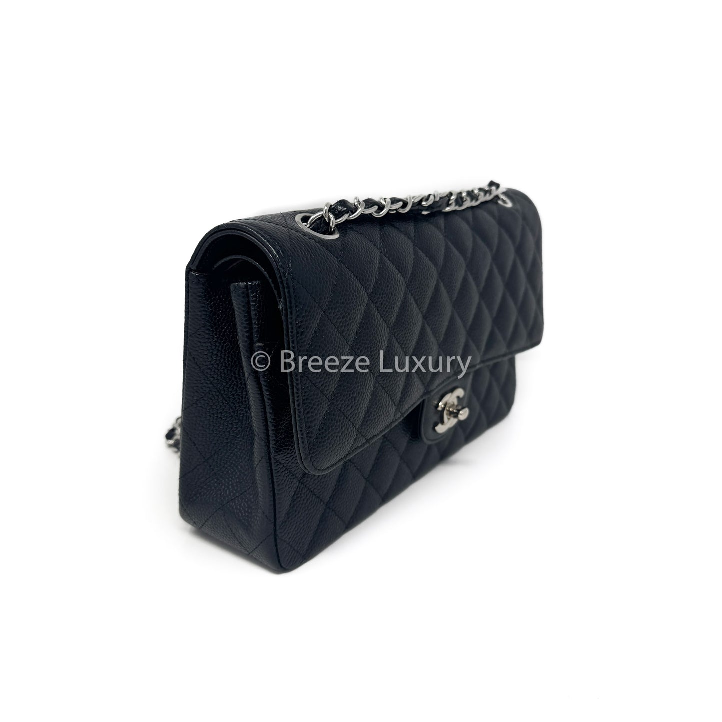Chanel Medium Caviar Double Flap Bag
