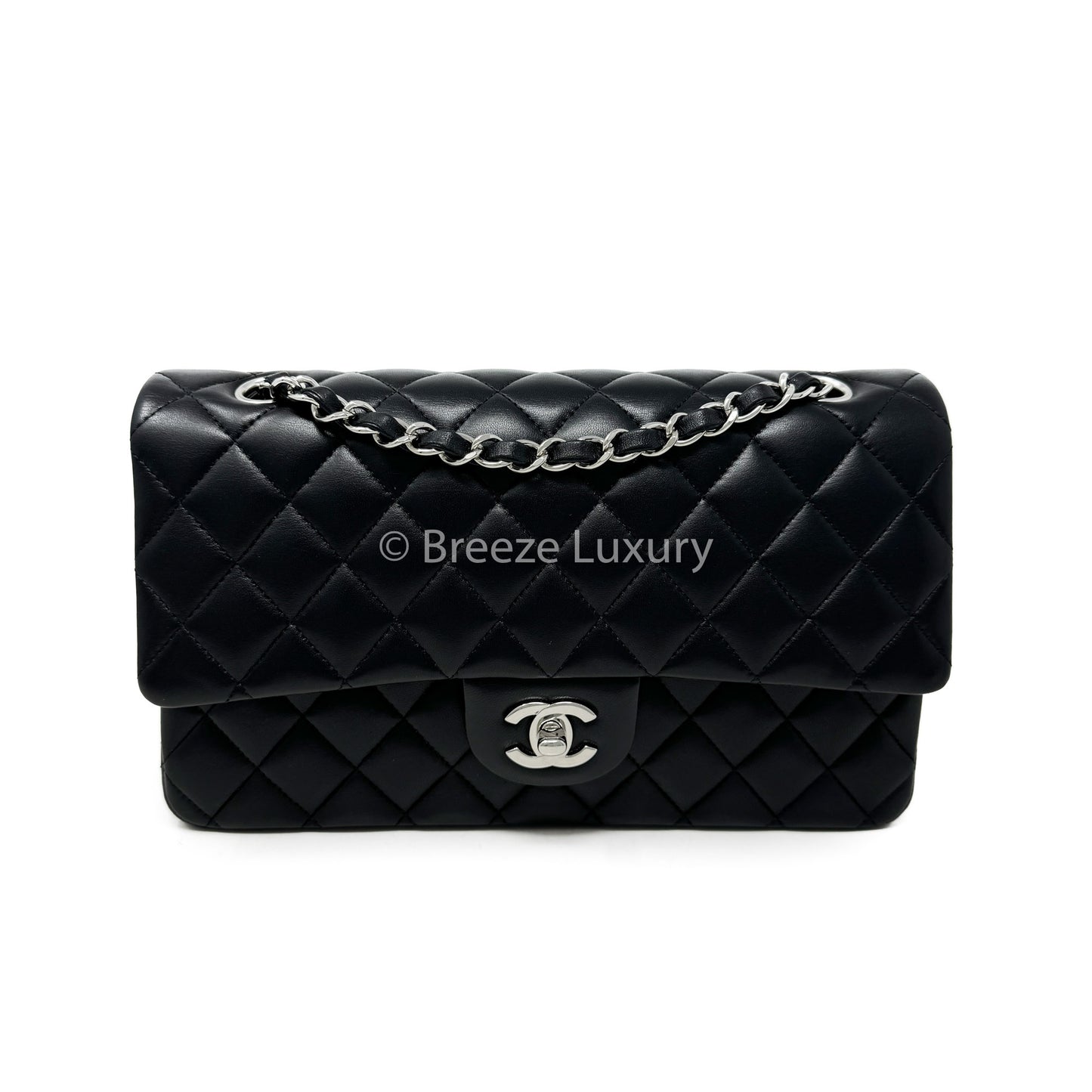 Chanel Lambskin Medium Classic Double Flap
