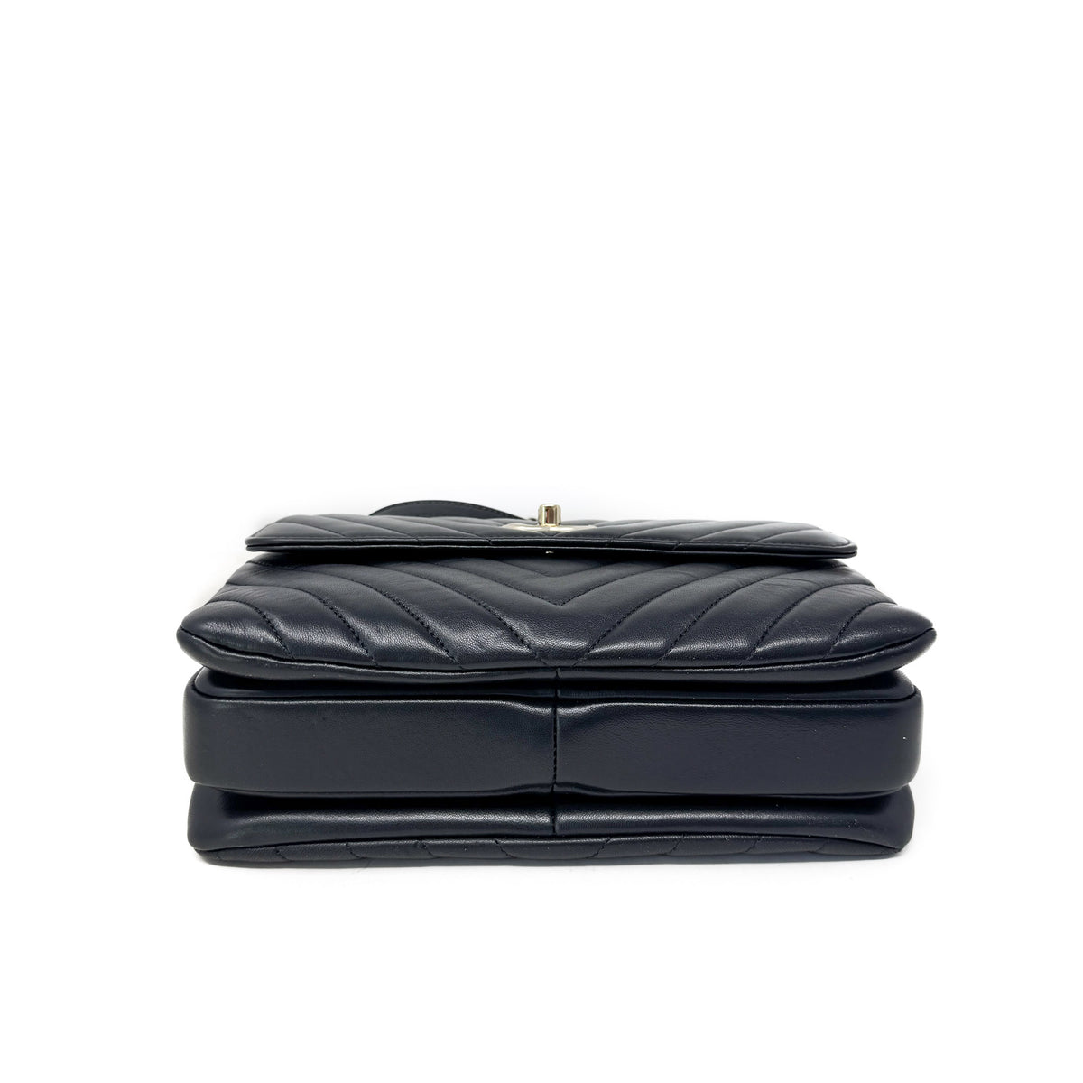 Chanel Chevron Small Trendy CC Dual Handle Flap