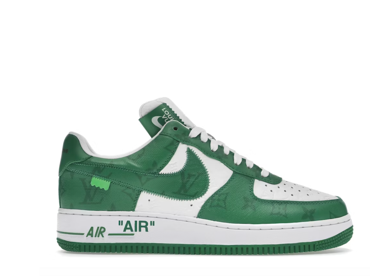Nike white 2025 and green