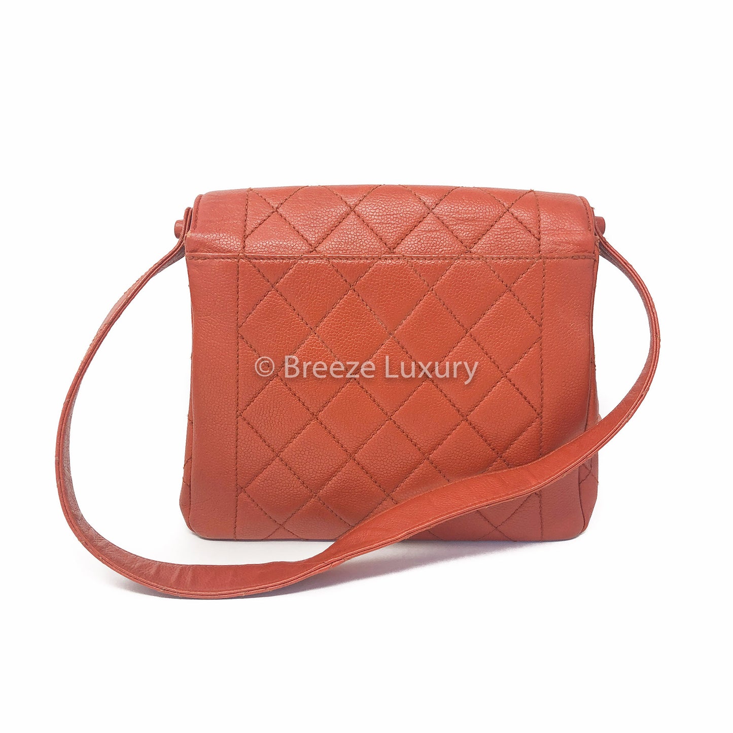 Chanel Vintage Quilted CC Flap