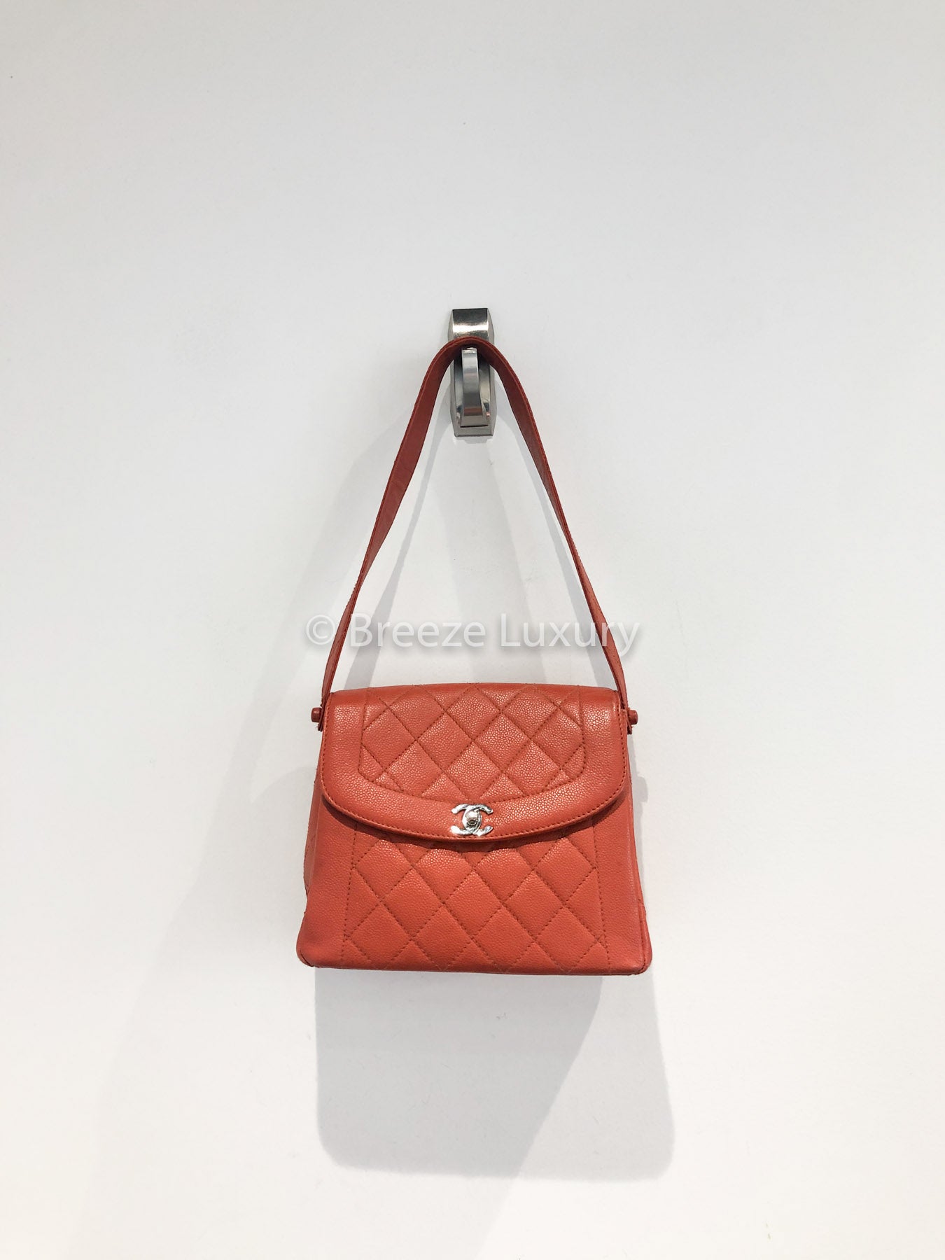 Chanel Vintage Quilted CC Flap