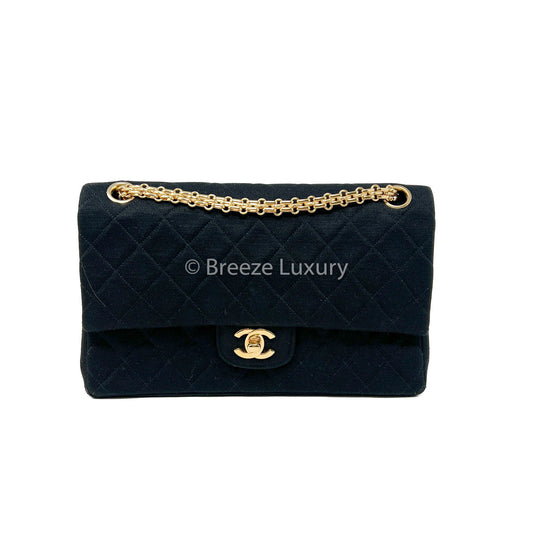 Chanel 2.55 Classic Vintage Reissue Chain Medium Jersey Double Flap Bag