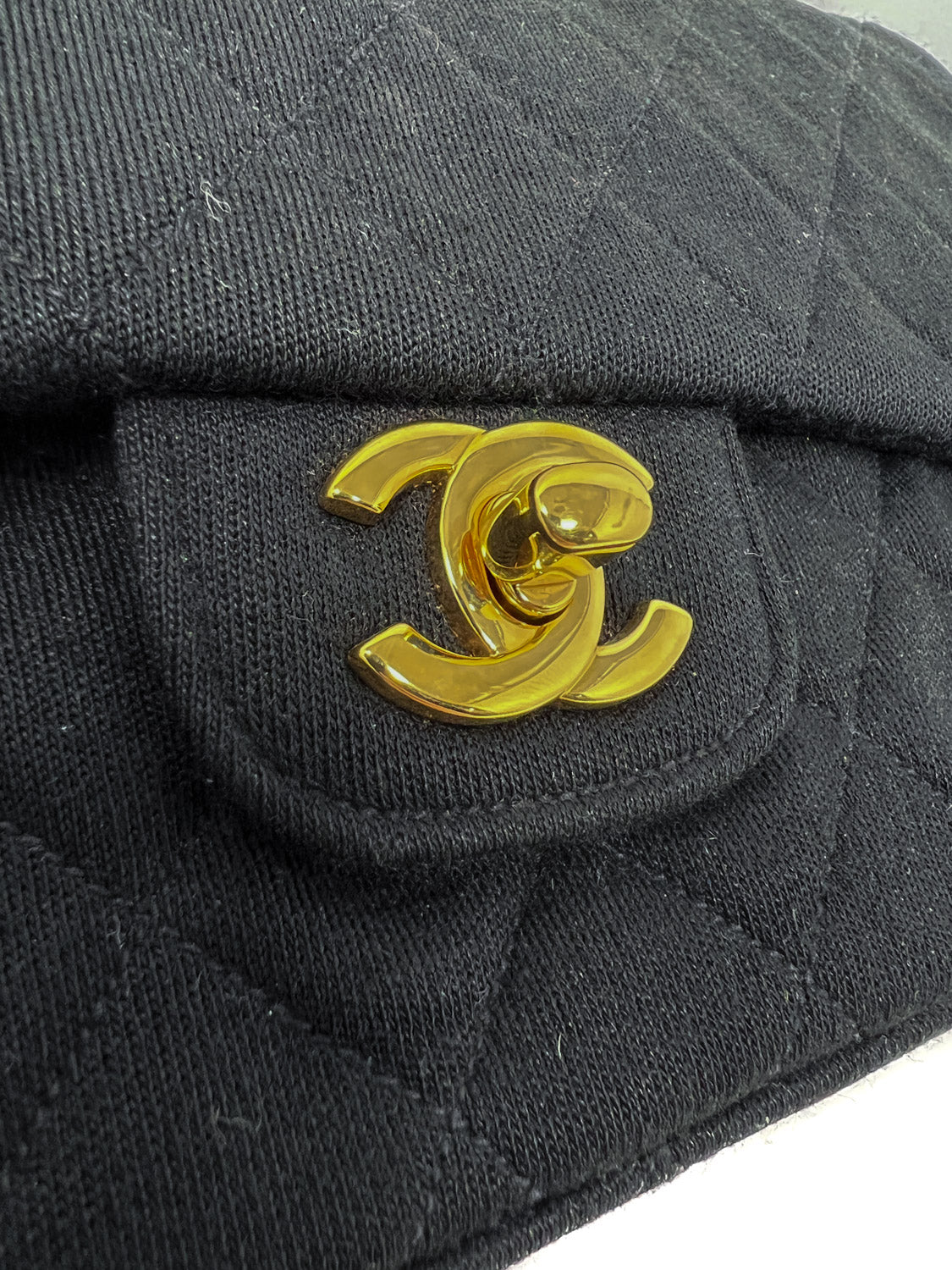 Chanel 2.55 Classic Vintage Reissue Chain Medium Jersey Double Flap Bag