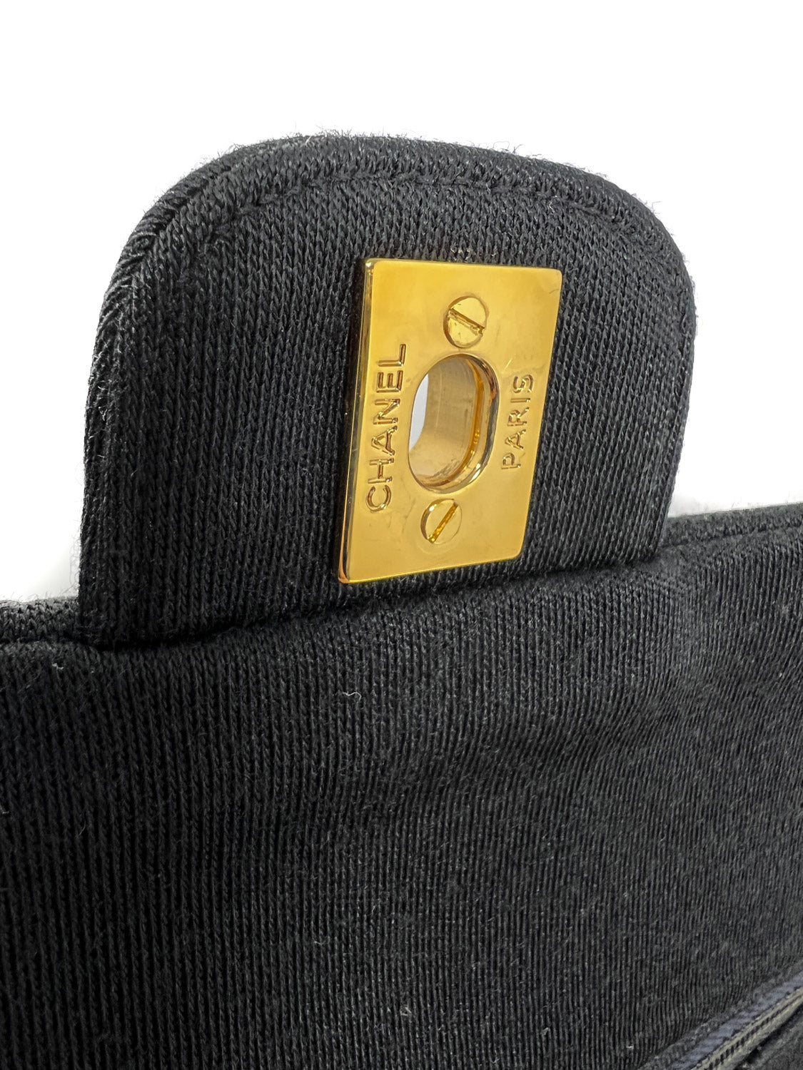 Chanel 2.55 Classic Vintage Reissue Chain Medium Jersey Double Flap Bag