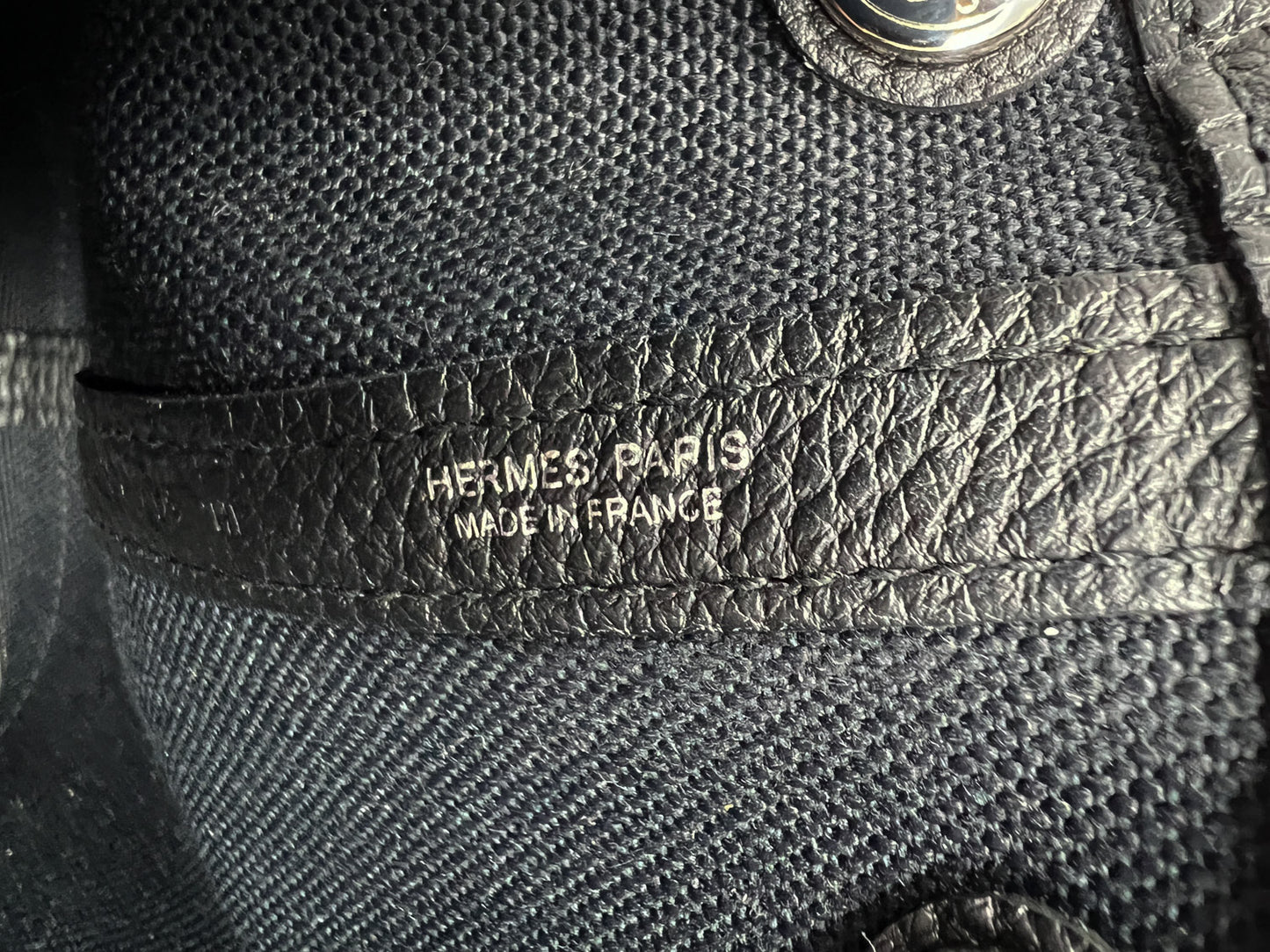 Hermes Toile Negonda Garden Party 30 Black