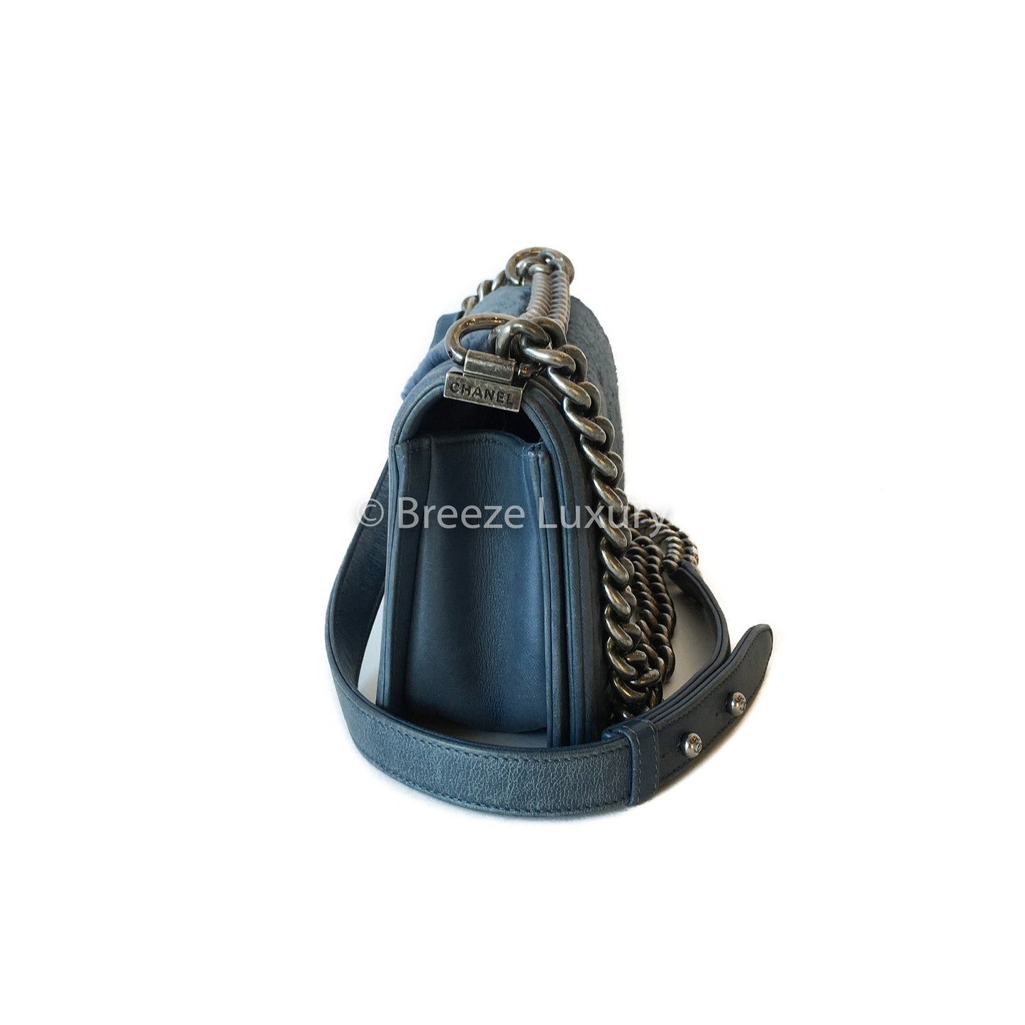 Chanel Le Boy Small Flap Bag with Rabbit Fur