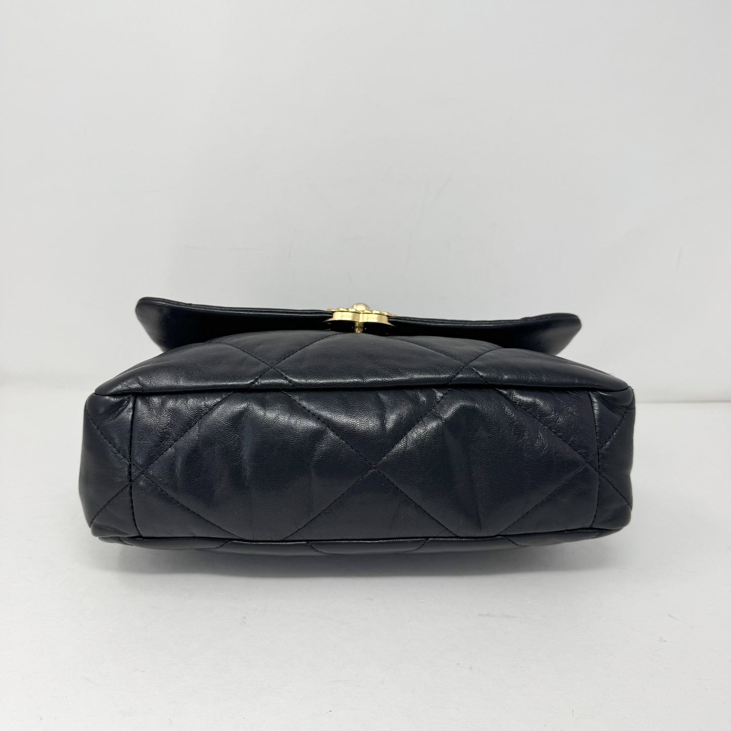 Chanel Lambskin Quilted Large Chanel 19 Flap