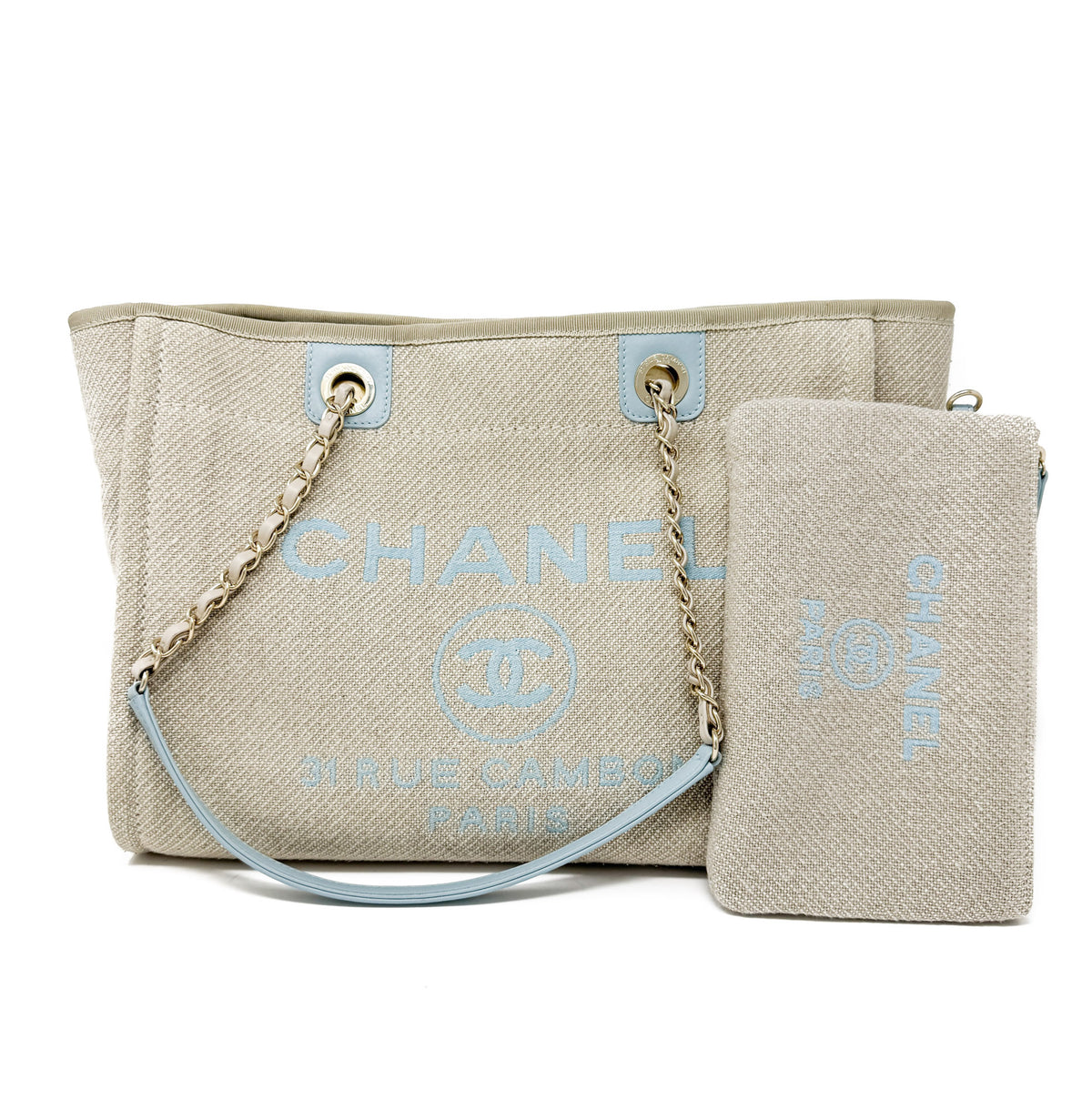 Chanel Medium Deauville Shopping Tote