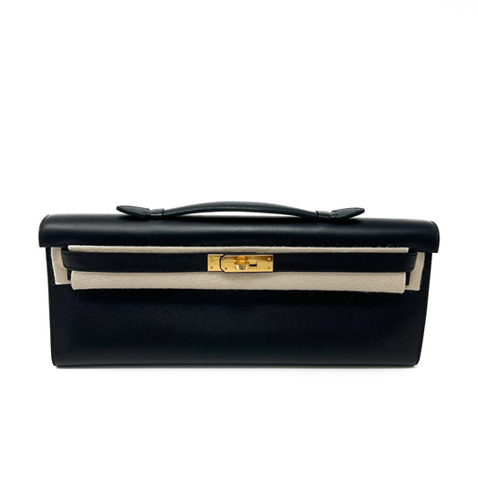 Hermes Swift Kelly Cut Black