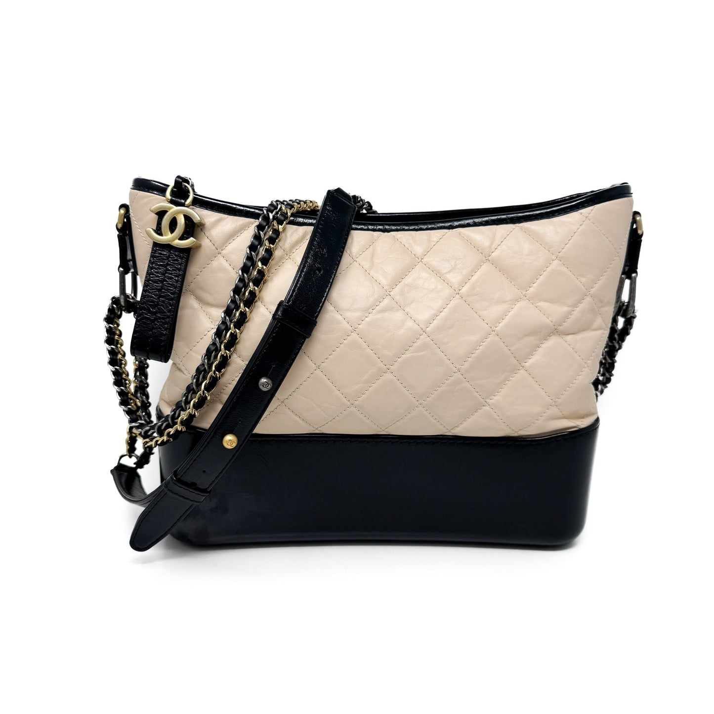 Chanel's Gabrielle Aged Calfskin Medium Hobo Bag