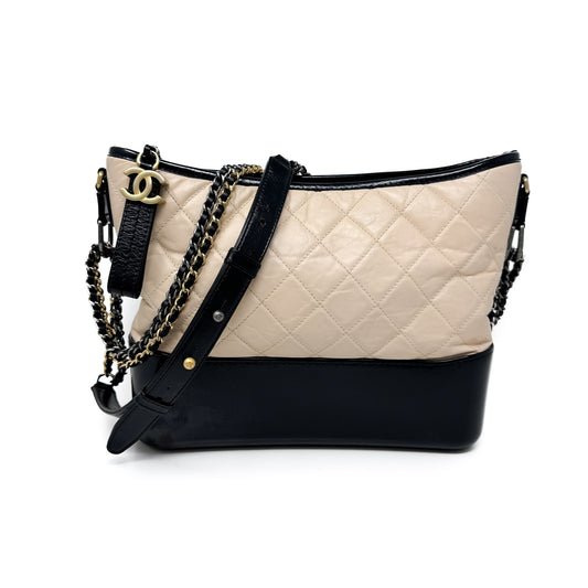 Chanel's Gabrielle Aged Calfskin Medium Hobo Bag