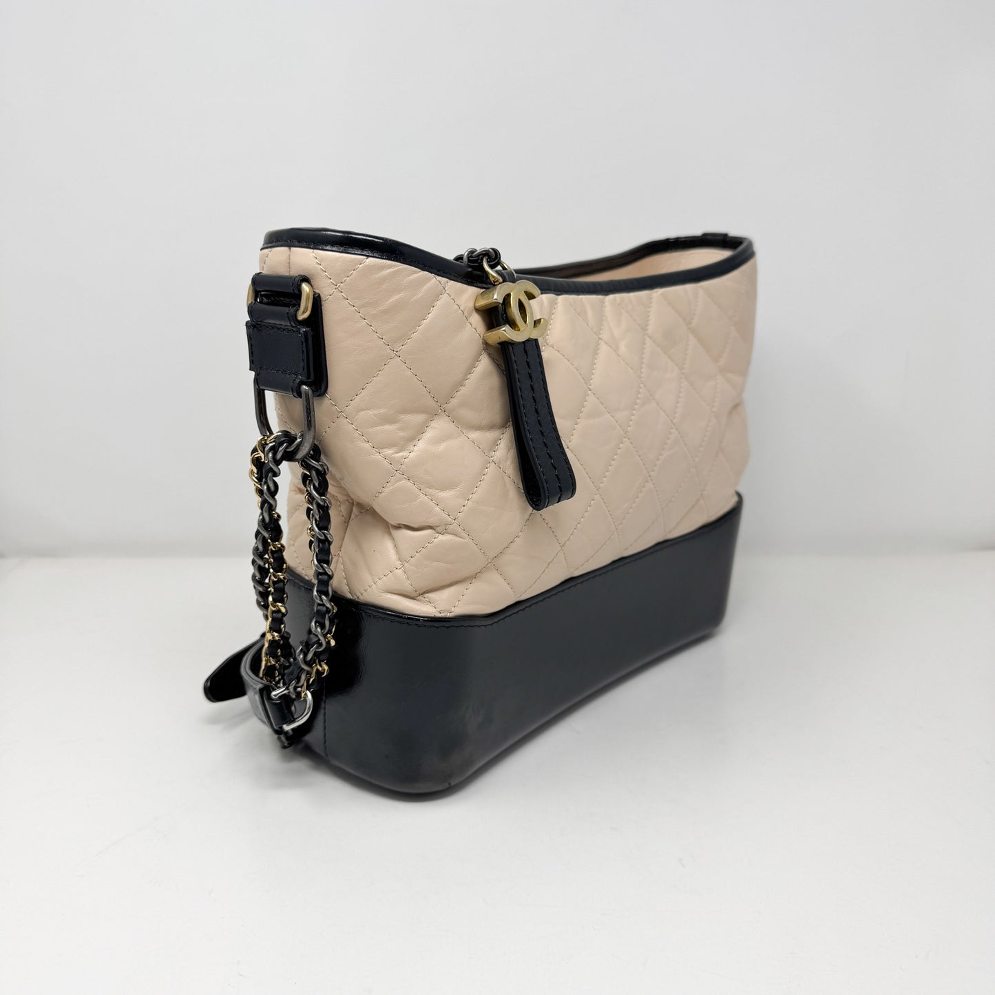 Chanel's Gabrielle Aged Calfskin Medium Hobo Bag