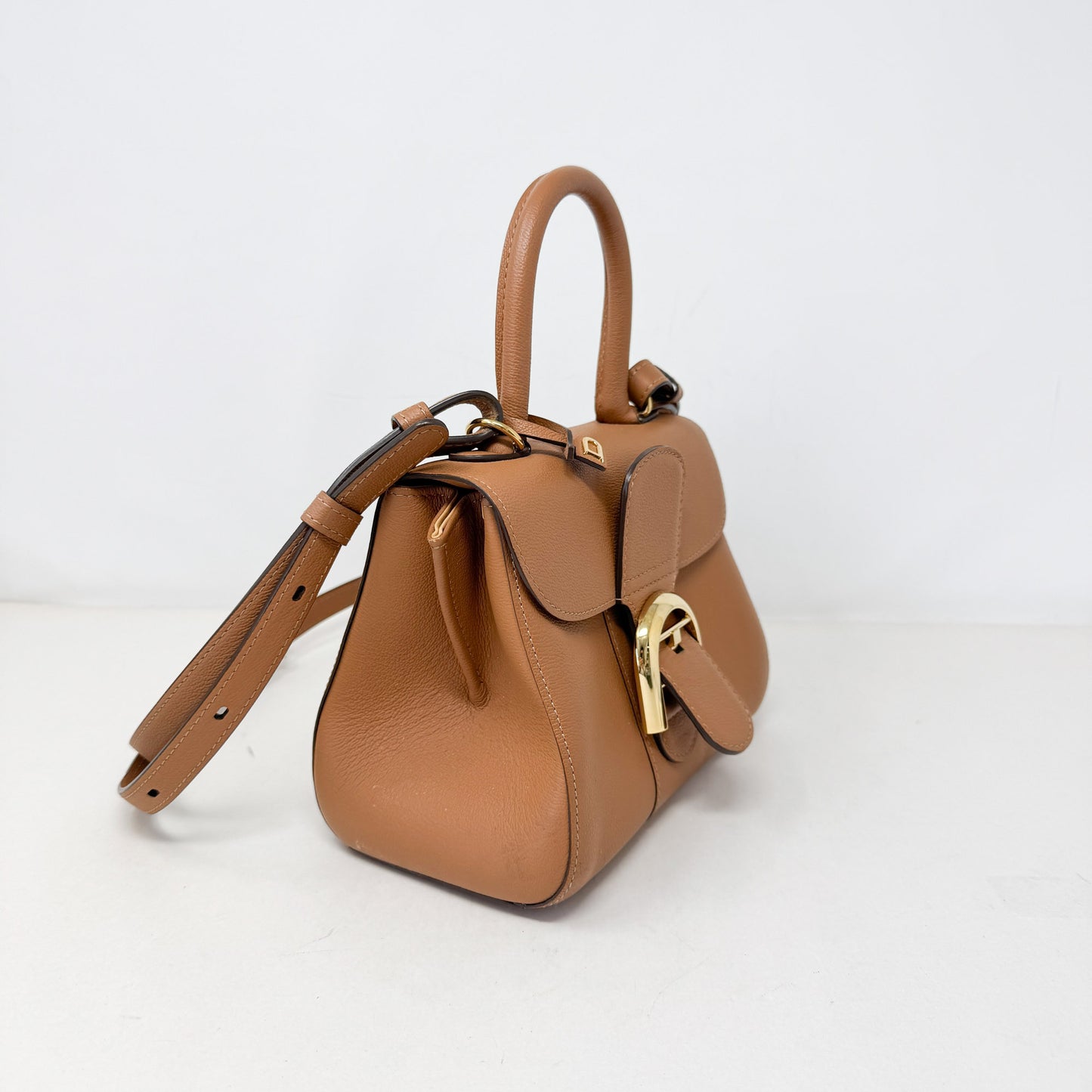 Delvaux Brown Brillant Mini Bag
