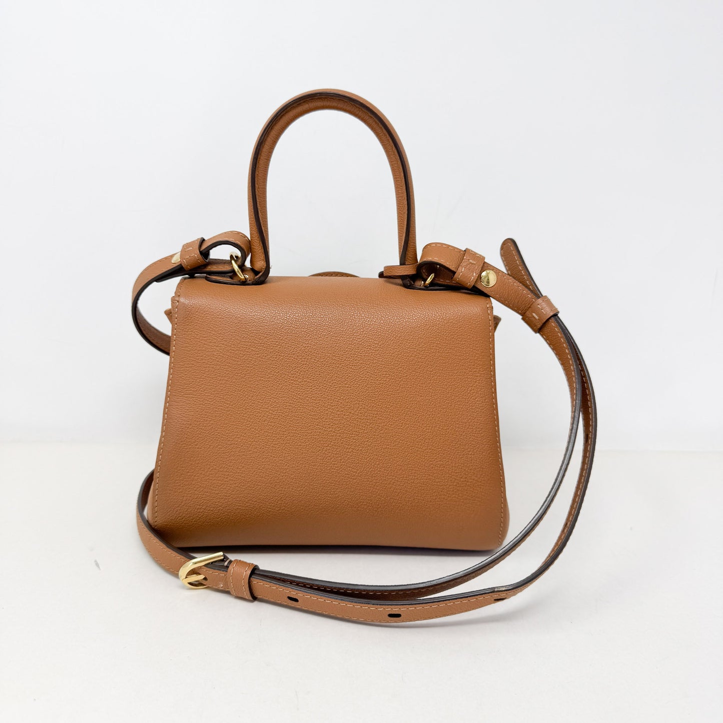Delvaux Brown Brillant Mini Bag