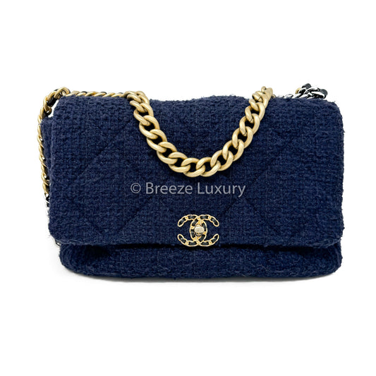 Chanel Large 19 Tweed