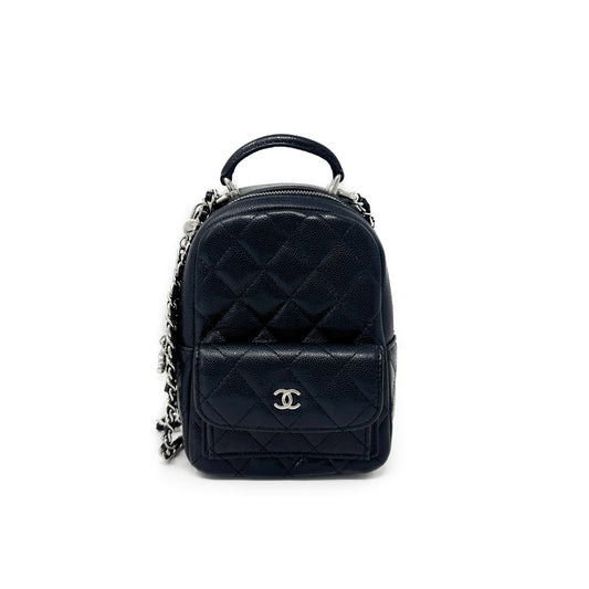 Chanel Classic Mini Backpack Black Caviar