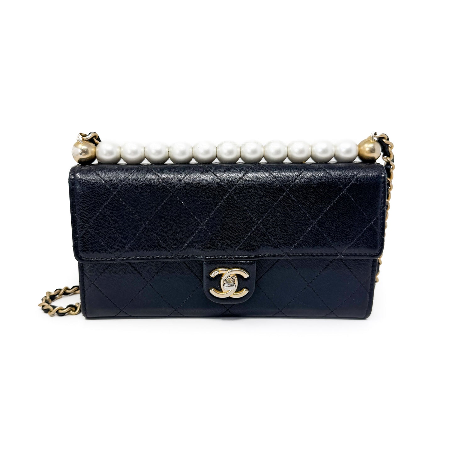 Chanel Pearl Wallet on Chain