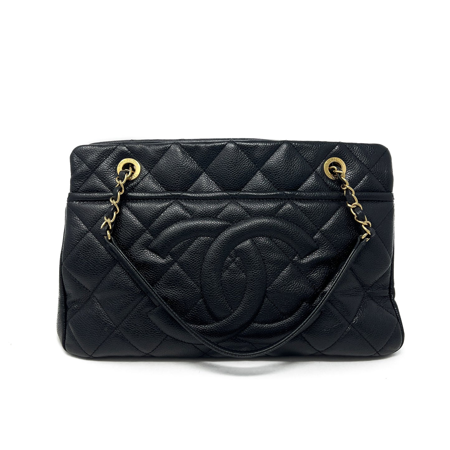 Chanel Caviar Petite Timeless Shopping Tote
